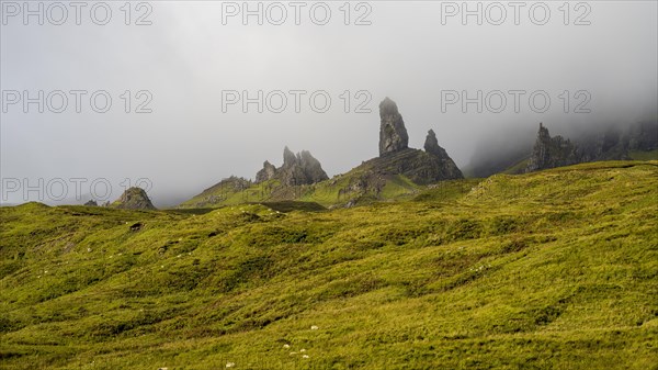 Old Man of Storr in the mist