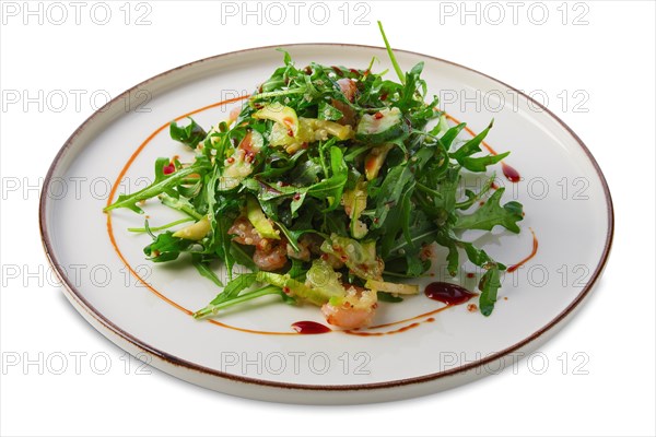 Salad with shrimps