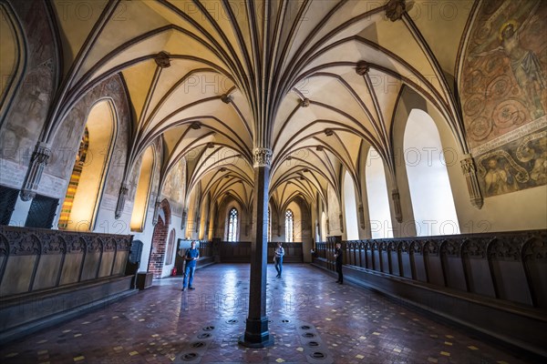 Vault in the Unesco world heritage sight Malbork castle