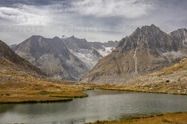 Maerjelensee with Aletsch area