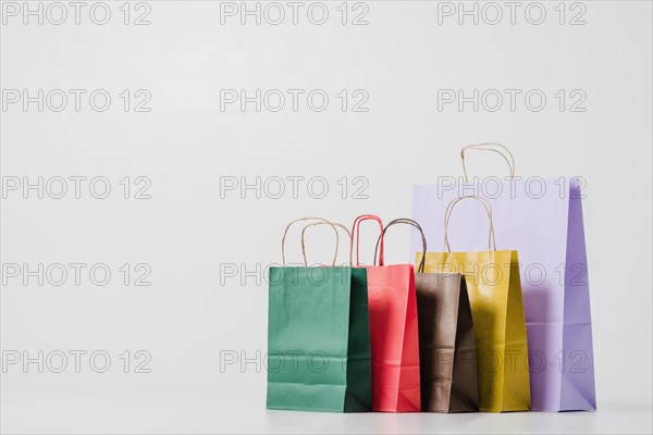 Cardboard shopping bags