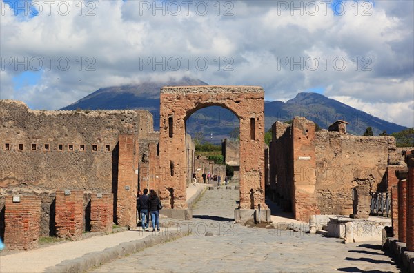 Street and Caligula Arch