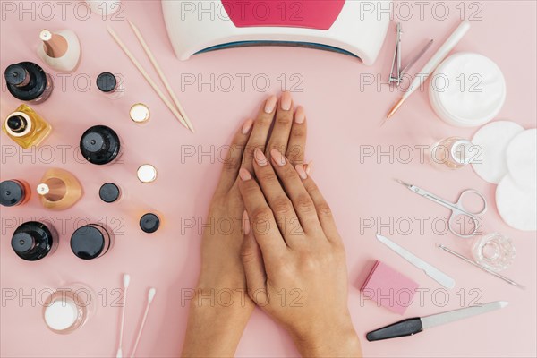 Nail hygiene care nail polish