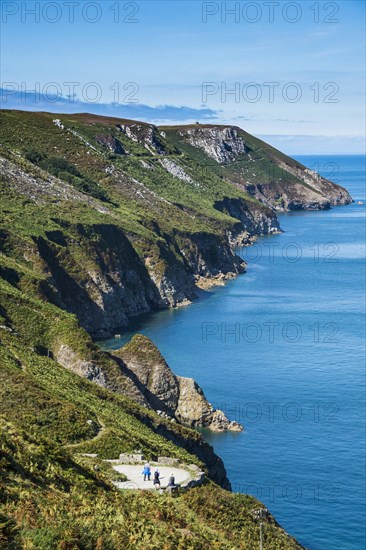 Coastline of the Island of Lundy