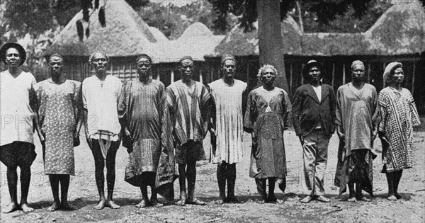 Former German police soldiers in Cameroon