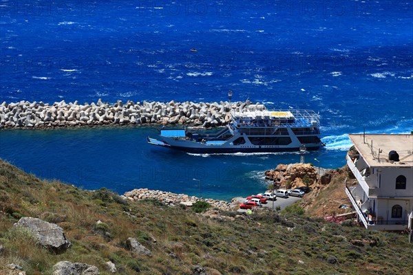 Chora Sfakion is a coastal town in the south of the island with a small harbour on the Libyan Sea