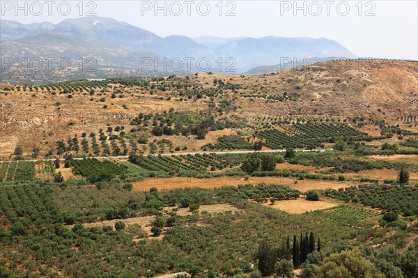 View over the Mesara plain