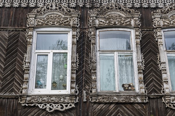 Beautiful wooden windows