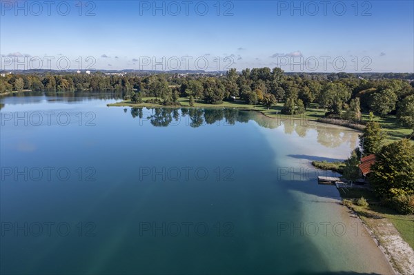 Karlsfelder See recreation area near Karlsfeld