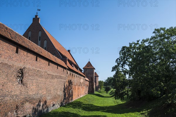 Unesco world heritage sight Malbork castle