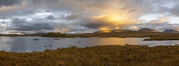 Sunset at Loch Ba