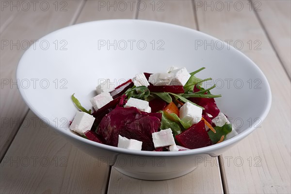 Salad with beetroot