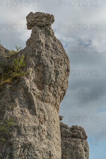 Remarkable rock in the city of stones