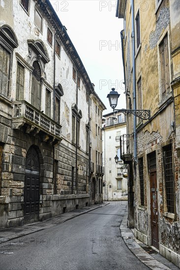 Historic center in the Unesco world heritage site Vicenza