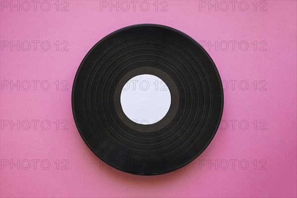 Vinyl mockup pink background. Resolution and high quality beautiful photo