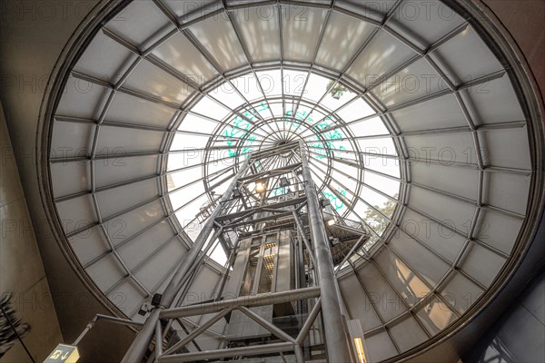 Lift at underground station