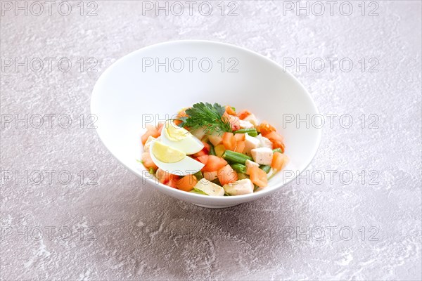 Salad with green beans