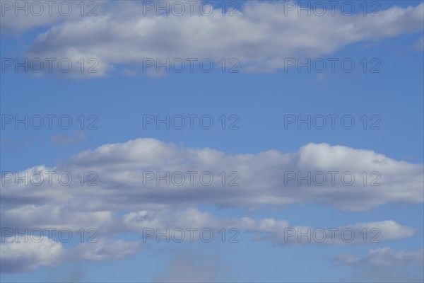White clouds blue sky background abstract. Zambia