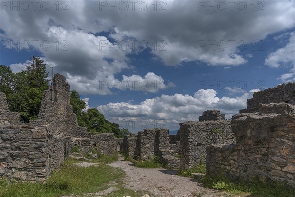 Eisenberg medieval castle ruins