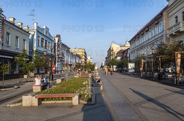 Pedestrian zone in Samara