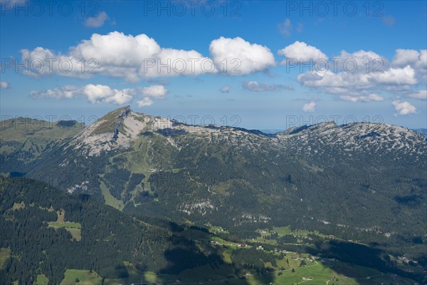 Mountain panorama from the Walser Hammerspitze