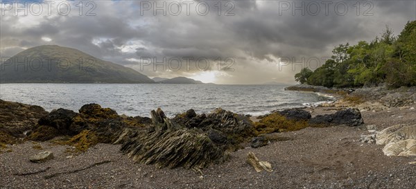 Evening atmosphere at Loch Linnhe