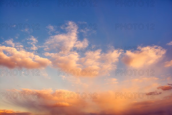 Atmospheric altocumulus cloud