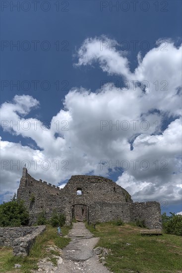 Eisenberg medieval castle ruins