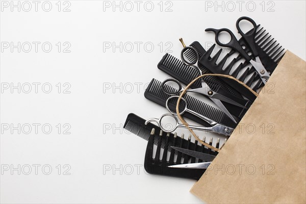 Hair tool set paper bag