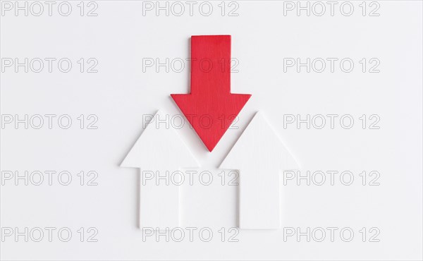 Top view different arrows. Resolution and high quality beautiful photo