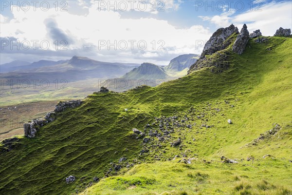 Quiraing Rock Landscape