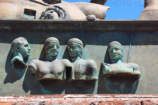 Relief on the base of the statue of Centaur in the area of the Forum