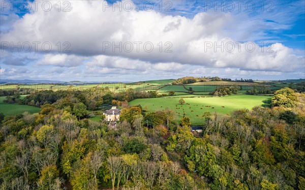 Forests and Farms over Berry Pomeroy