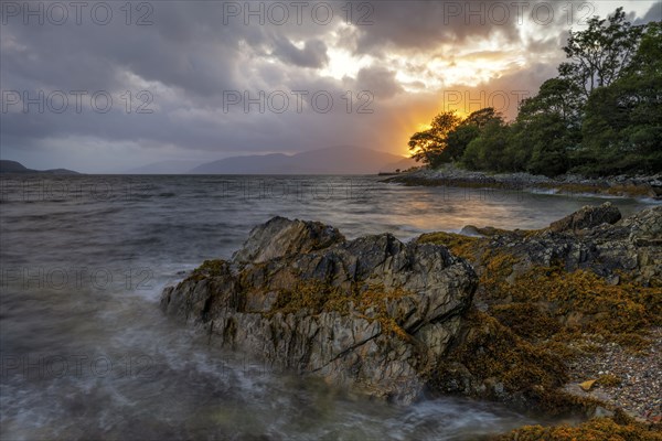 Evening atmosphere at Loch Linnhe