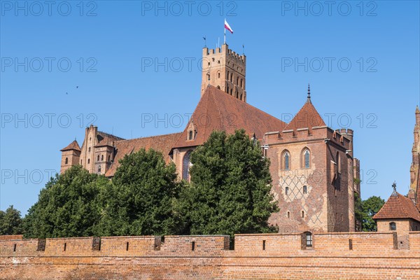 Unesco world heritage sight Malbork castle