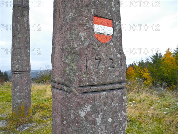 Historical gallows from 1727 on the Dreyberghoehe near Villingen