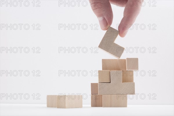 Still life wooden bricks. Resolution and high quality beautiful photo