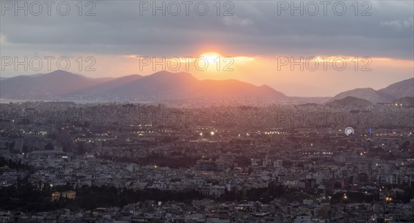 Densely populated cityscape