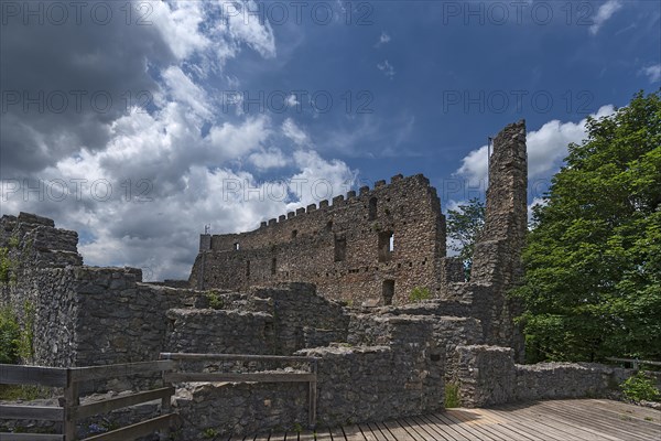 Eisenberg medieval castle ruins