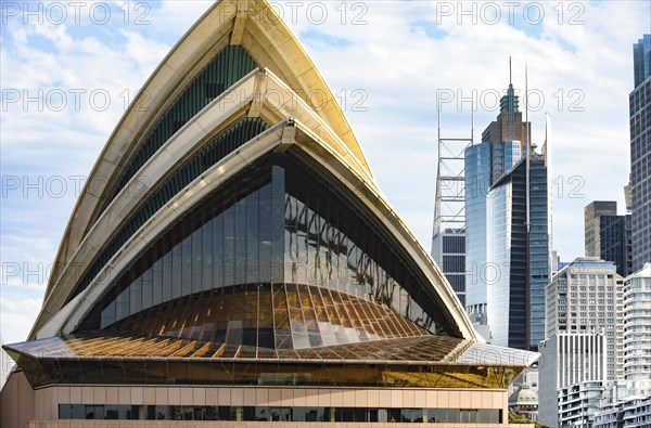 Sydney Opera House roof in Australia