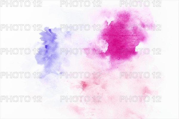 Violet fuchsia drops watercolor. Resolution and high quality beautiful photo