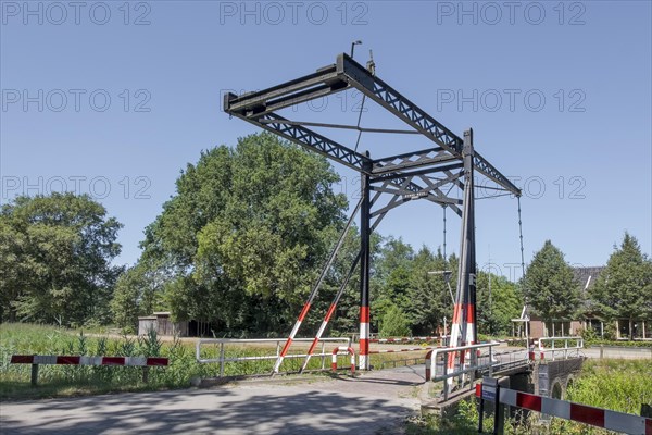 Bascule bridge over the Nordhorn-Almelo Canal