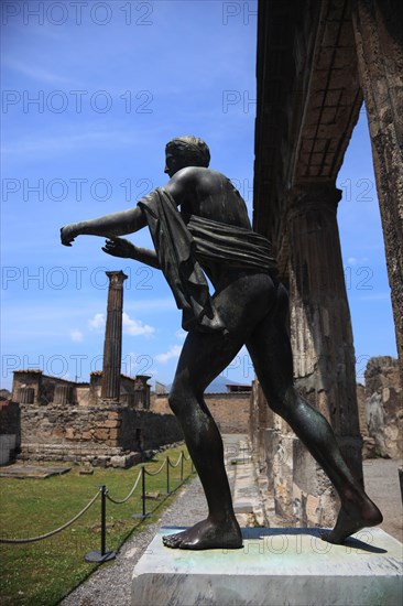 Statue of Diana in the Temple of Apollo