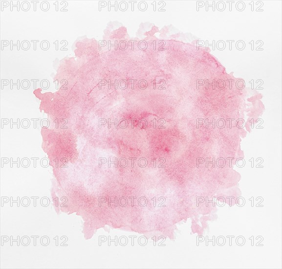 Watercolor copy space circular pink paint. Resolution and high quality beautiful photo