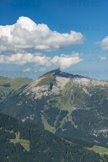 Mountain panorama from the Walser Hammerspitze
