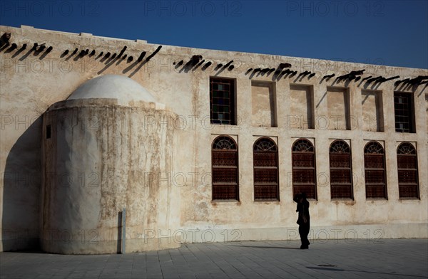 Arabian horse breeding stables in Al Jasra