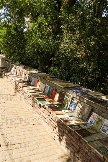 Books of old times are in the bazaar for sale