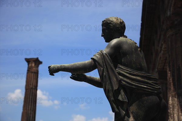 Statue of Diana in the Temple of Apollo