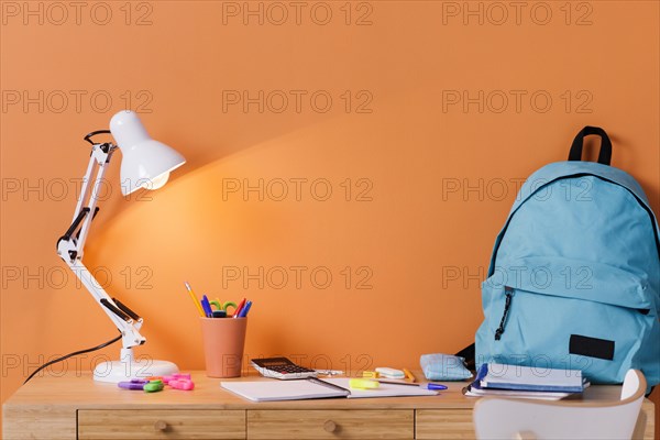 Children desk interior design