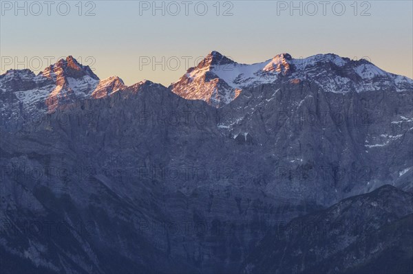 Karwendel main range with Kaltwasserkarspitze